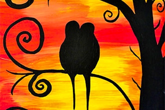 BYOB Painting: Lovebirds (Astoria)